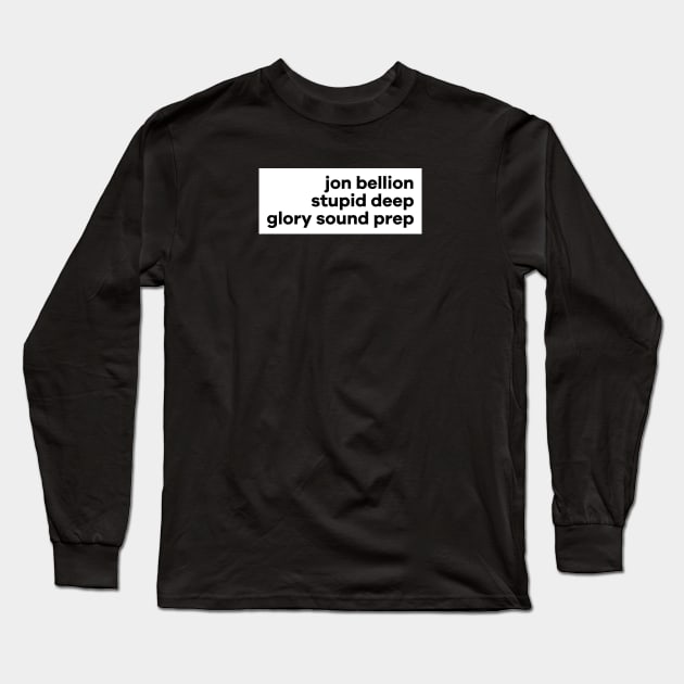 stupid deep Long Sleeve T-Shirt by usernate